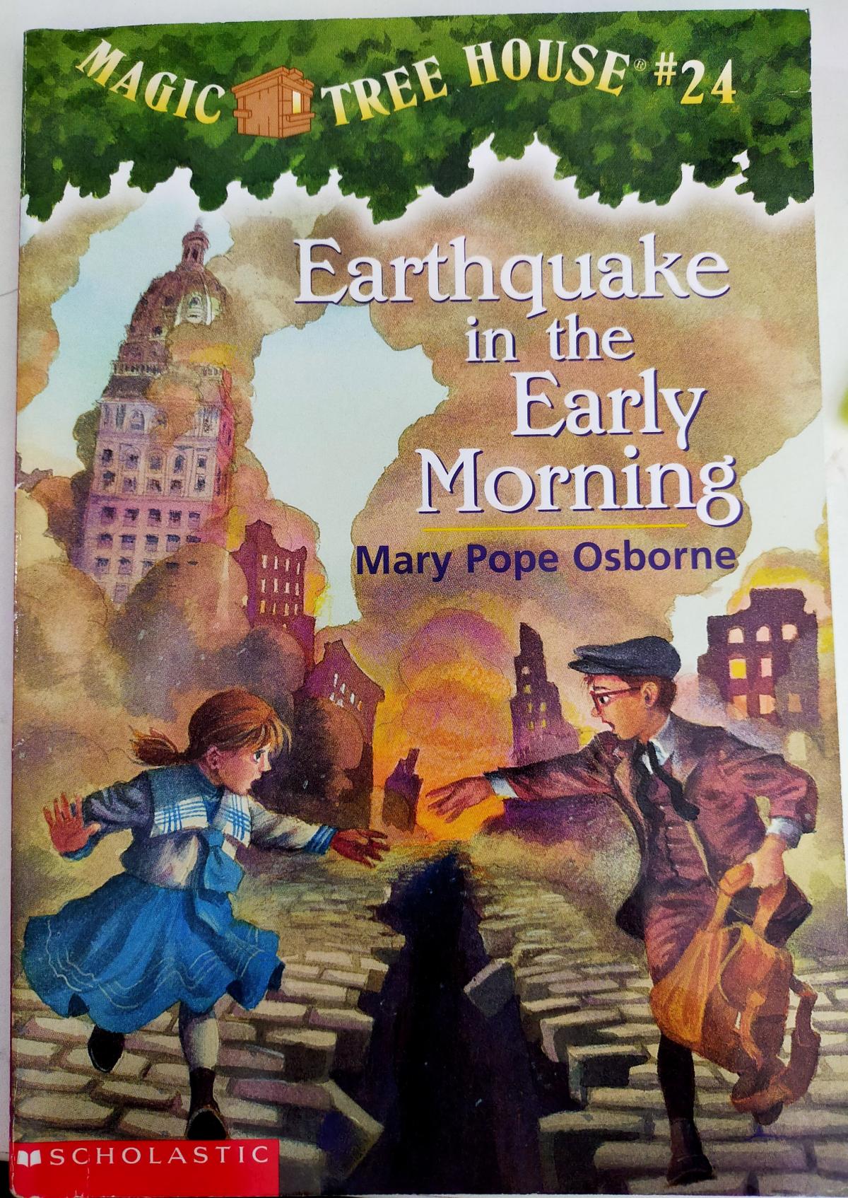 Magic Tree House 24 Earthquake in the Early Morning Read Pacific